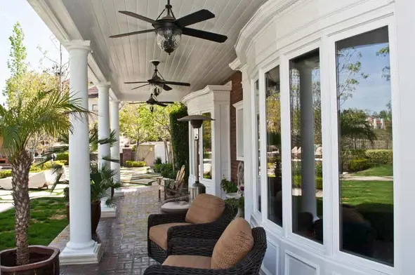 Professional residential painting workmanship