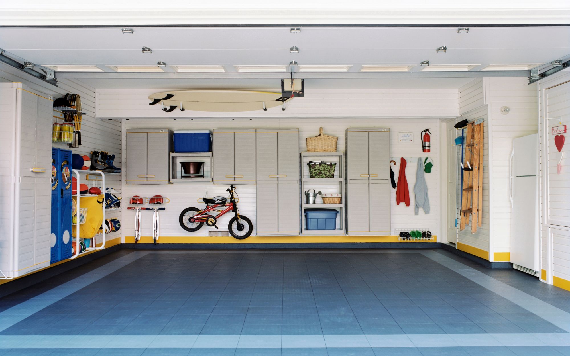 Professional garage floor coating
